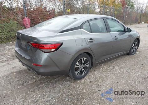 2021 Nissan Sentra Sv Xtronic Cvt из США, поврежденный, VIN 3N1AB8CV3MY311280